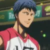 Ảnh Aomine Daiki đầy cá tính và kỹ năng vượt trội trên sân