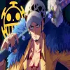 Tổng hợp hình ảnh chibi Trafalgar D. Water Law đầy phong cách