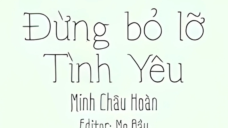 Giới thiệu chung về truyện Đừng Bỏ Lỡ Tình Yêu