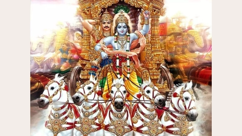 Tóm tắt chi tiết tác phẩm Cuộc chiến Kurukshetra và vai trò của Krishna trong Mahabharata