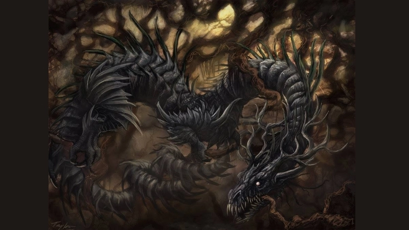 Tóm tắt chi tiết tác phẩm Rồng Nidhogg gặm rễ cây thế giới Yggdrasil