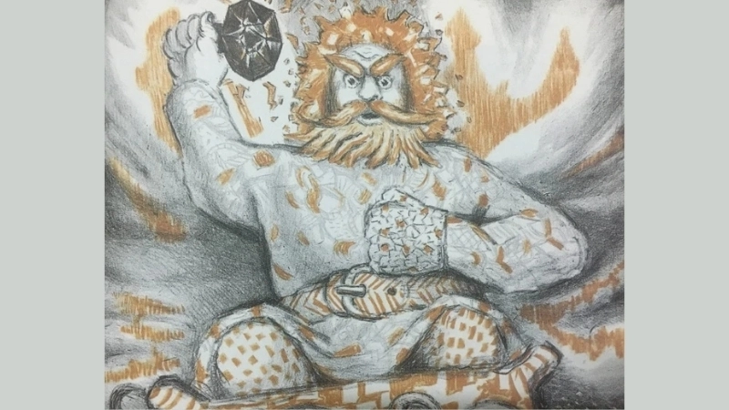 Tóm tắt chi tiết tác phẩm “Thần Thor và chiếc búa Mjölnir”