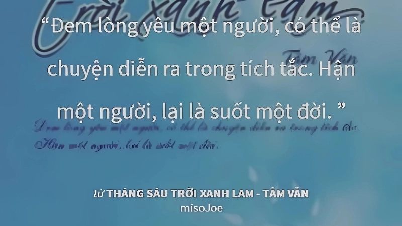 Sự trở lại của Tần Thiên Lãng và bi kịch cảm xúc