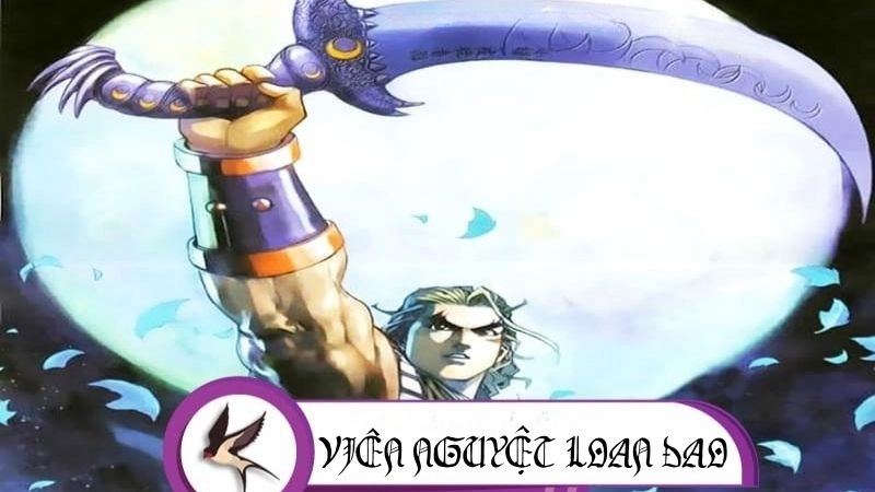Viên nguyệt loan đao chém rạng ánh trăng giữa đêm đen