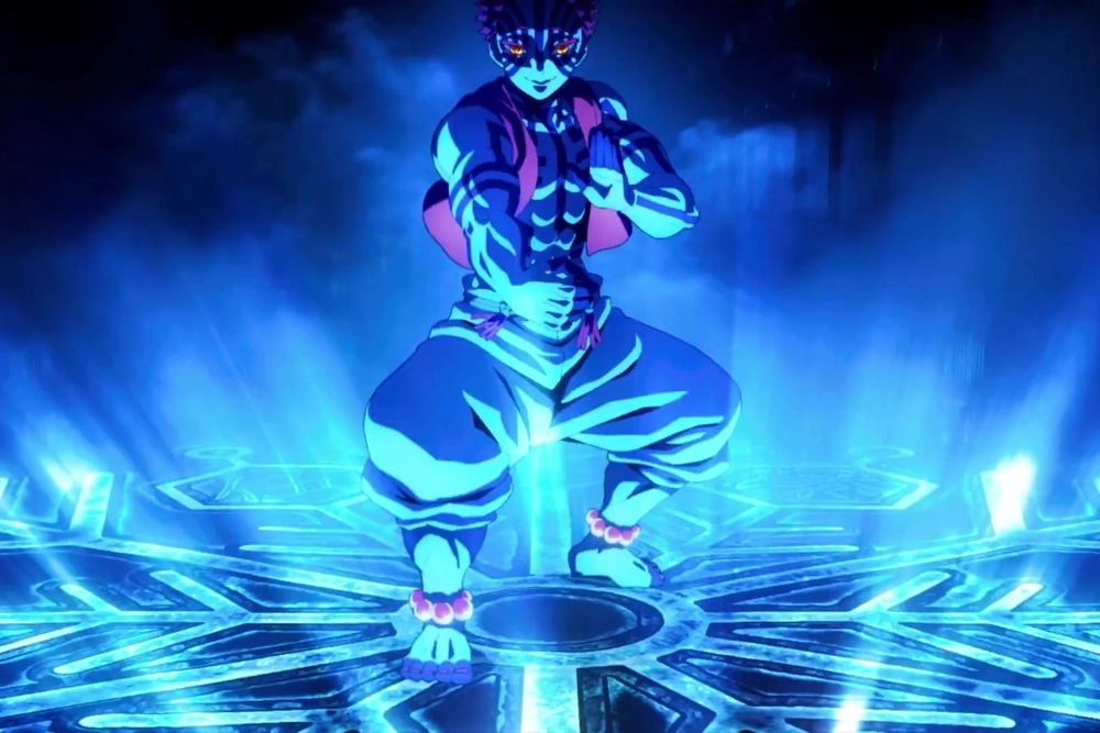 Akaza Anime chiến binh quỷ mạnh mẽ đầy cuốn hút