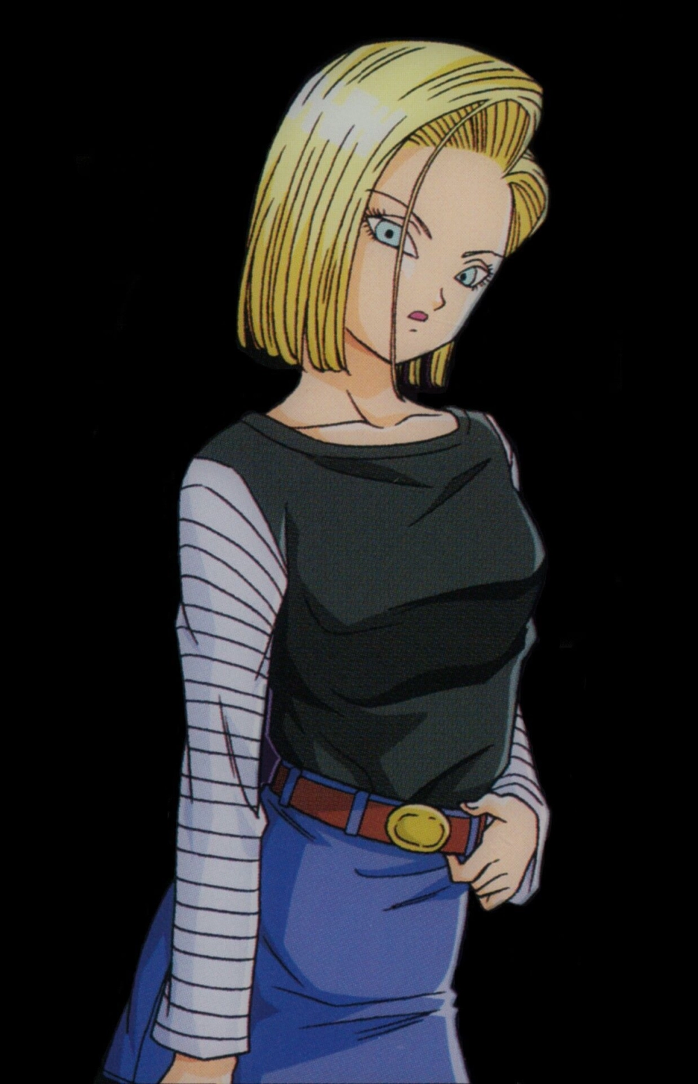 Android 18 nữ chiến binh xinh đẹp lạnh lùng cuốn hút