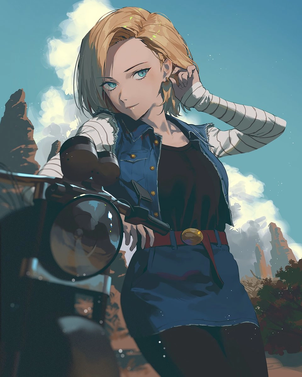 AI Art Android 18 hình ảnh sáng tạo đầy nghệ thuật