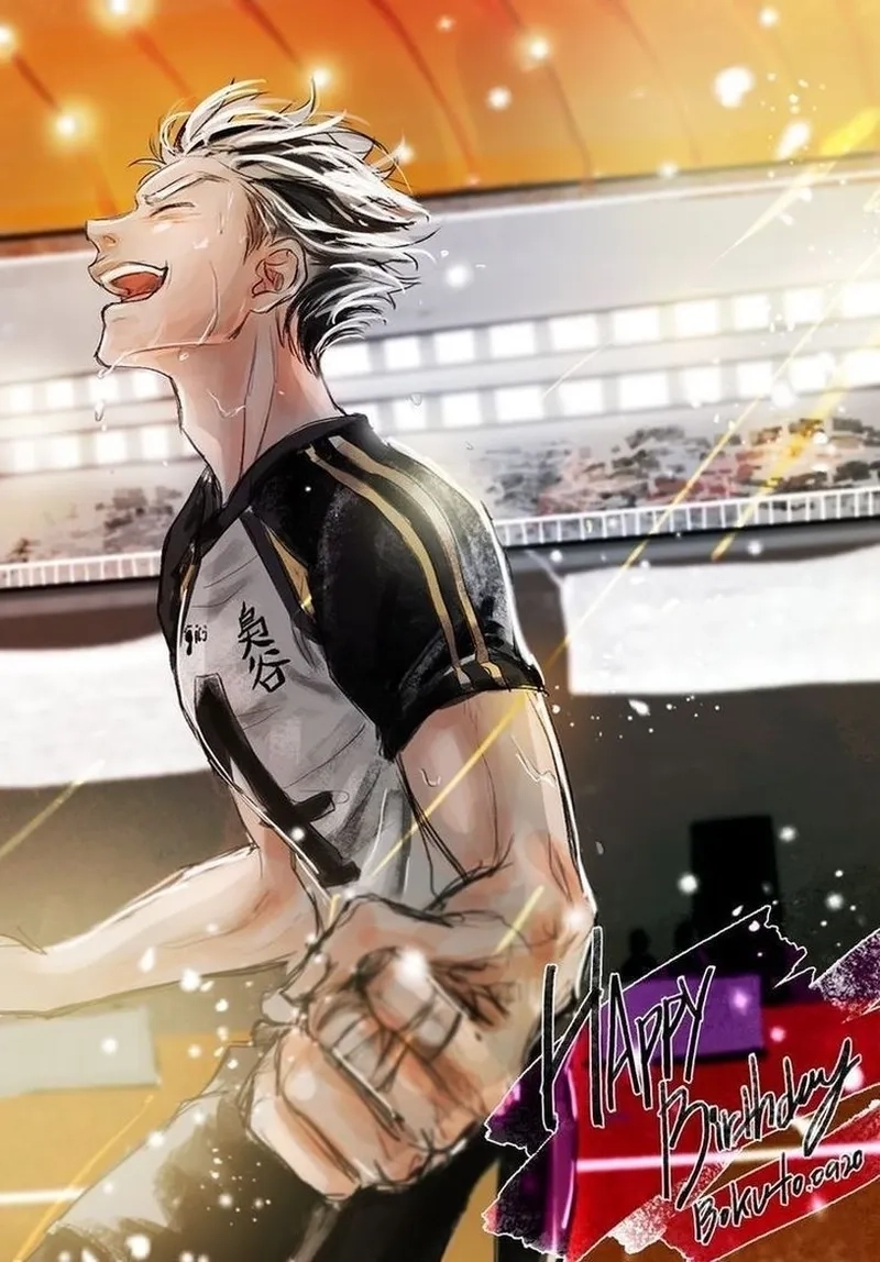 Bokuto là nhân vật truyền cảm hứng nhất Haikyuu
