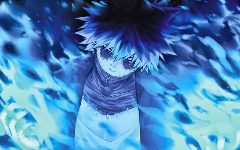 Dabi xuất hiện trong anime My Hero Academia, là một phản diện đầy bí ẩn với sức mạnh lửa xanh khủng khiếp
