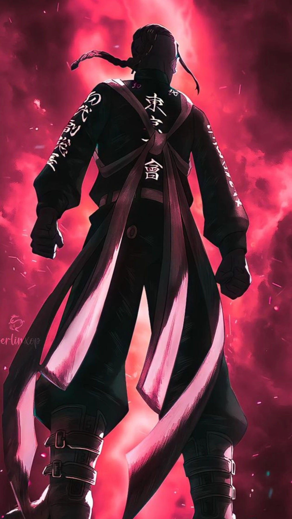 Draken anime thể hiện khí chất lãnh đạo và sức mạnh nổi bật