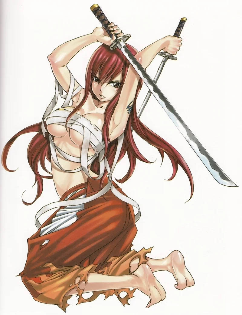 Erza Scarlet manga khắc họa chiều sâu và sức mạnh nhân vật