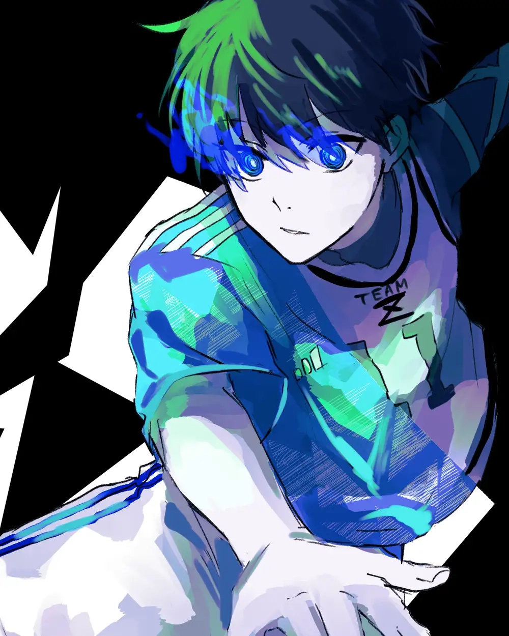 Isagi Yoichi là nhân vật chính của anime Blue Lock