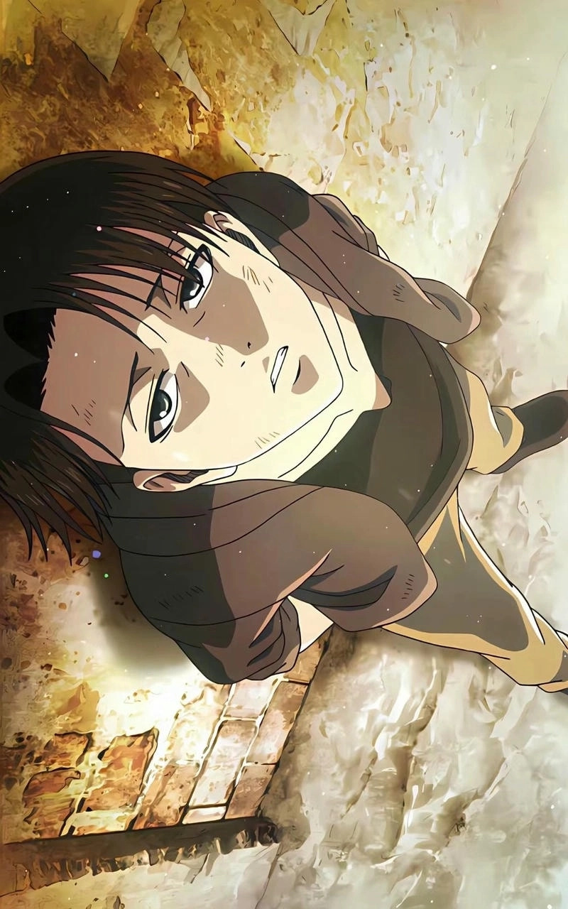 Levi Ackerman art tái hiện vẻ đẹp lạnh lùng sắc bén