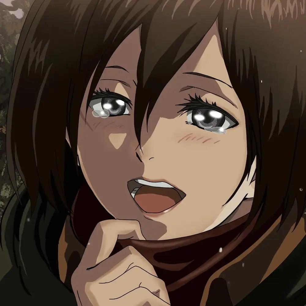 Mikasa Ackerman đến từ anime Attack on Titan, nổi bật với kỹ năng chiến đấu siêu việt