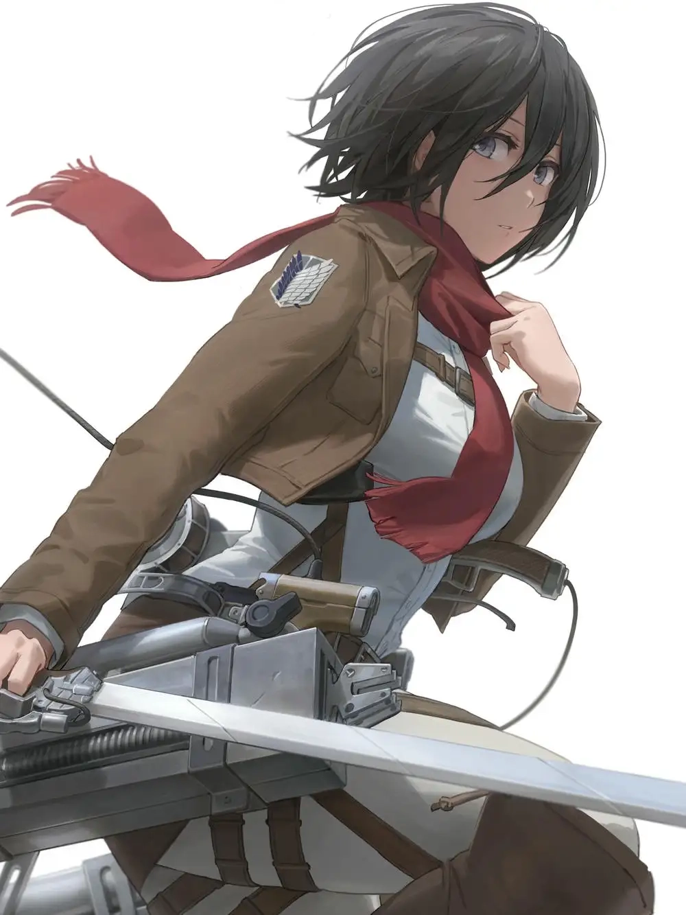 Mikasa ngầu thần thái lạnh lùng khiến fan say mê