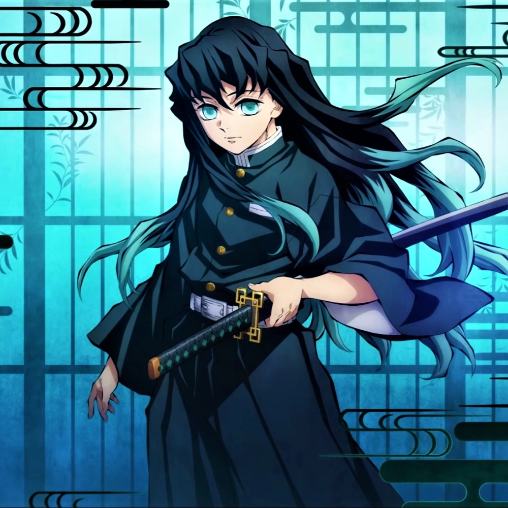 Muichiro Kimetsu no Yaiba kiếm sĩ trẻ tuổi tài năng
