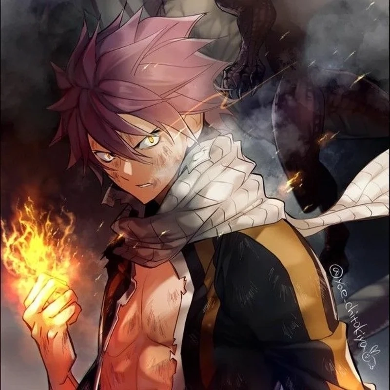 Anime Fairy Tail Natsu Dragneel hành trình phiêu lưu kịch tính