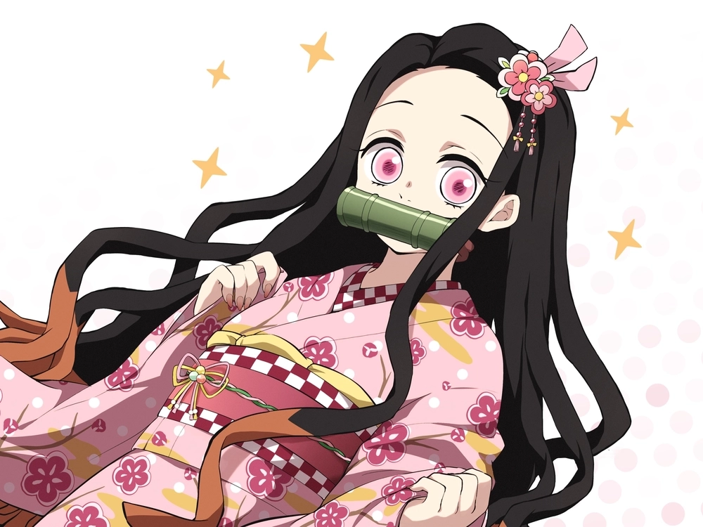 Nezuko art tác phẩm sáng tạo đậm chất anime