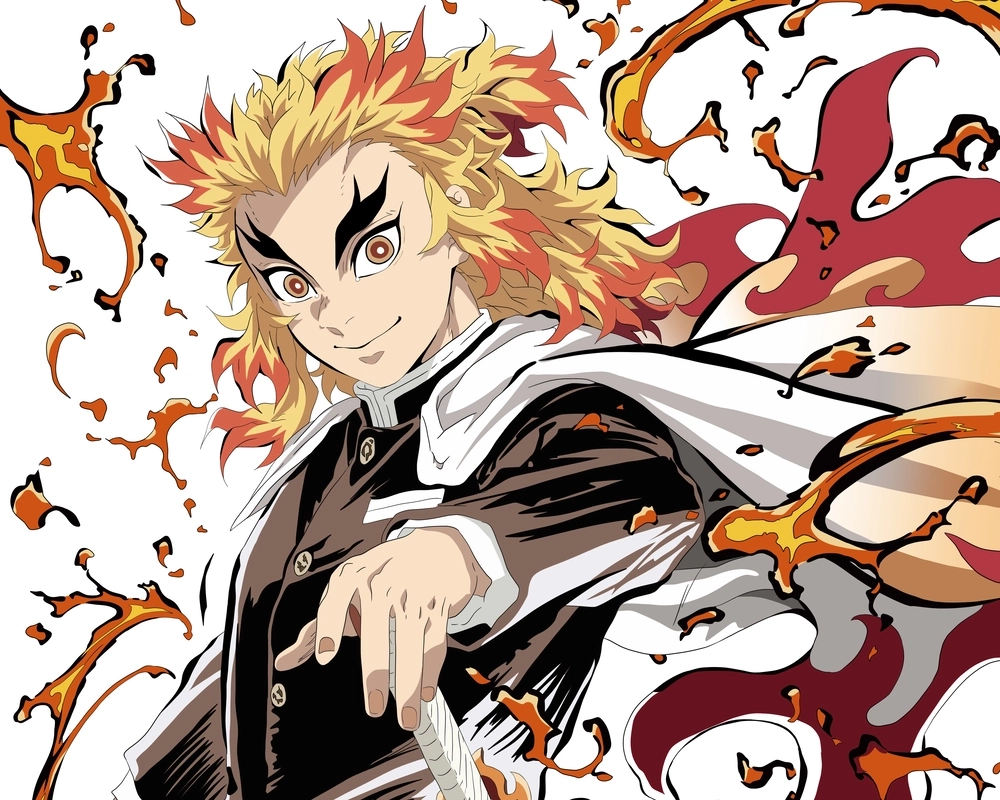 Rengoku anime chiến binh rực lửa đầy sức hút