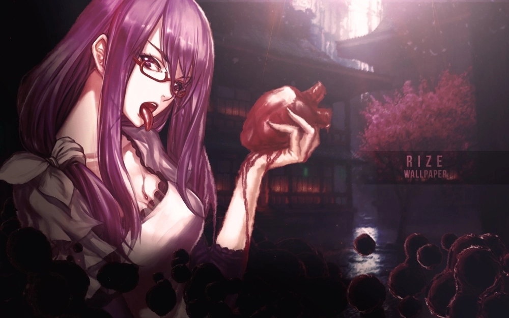 Anime Rize Kamishiro khắc họa sự quyến rũ chết người