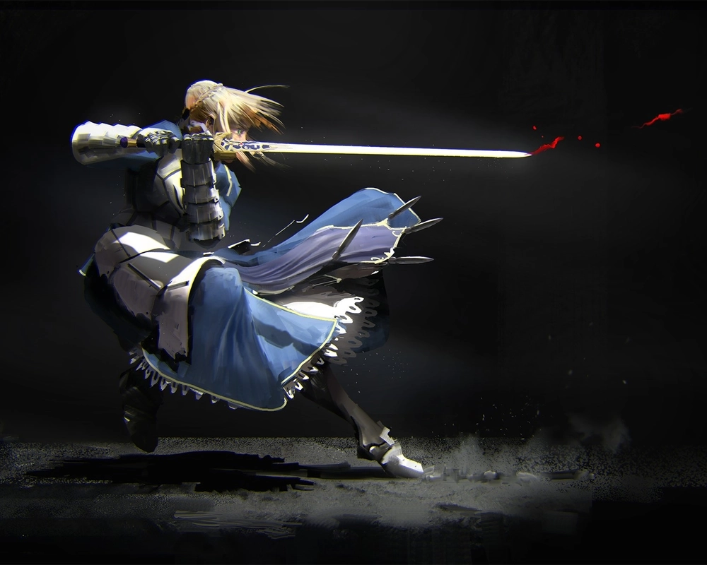 Saber cute khoảnh khắc đáng yêu đối lập sức mạnh