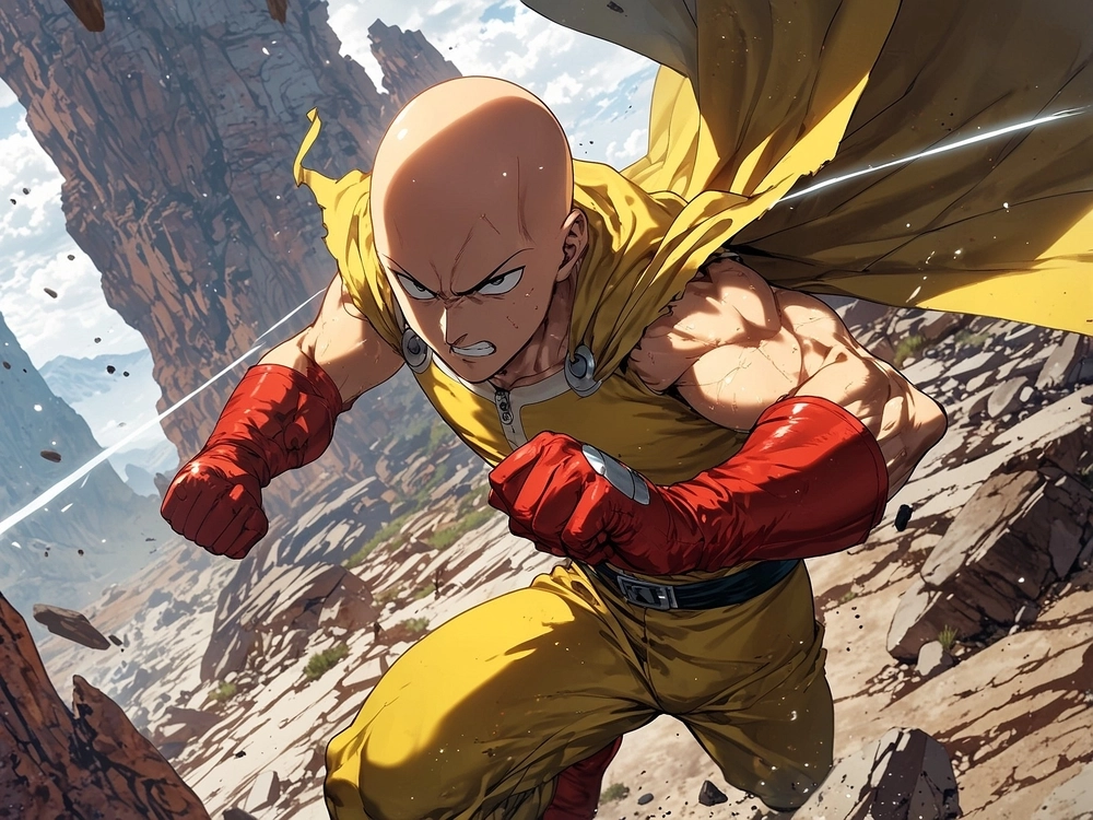 Saitama review đánh giá sức mạnh và tính cách nhân vật