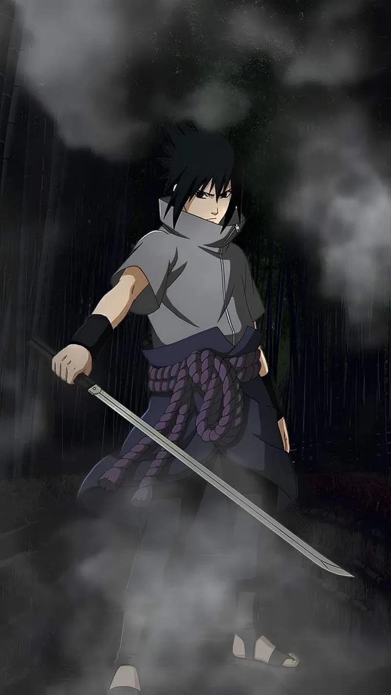 Sasuke Uchiha là nhân vật trọng tâm của Naruto