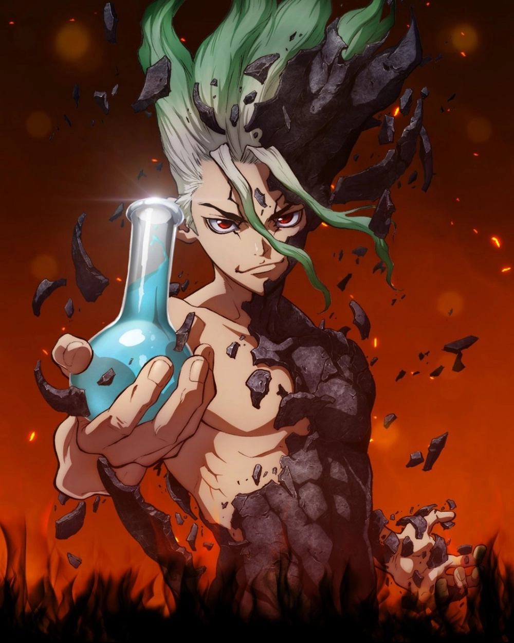 Senku manga khắc họa tài năng và sáng tạo xuất sắc