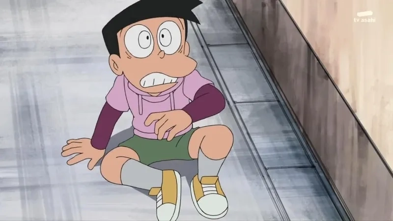 Hình Suneo ghi lại mọi biểu cảm đặc trưng của cậu