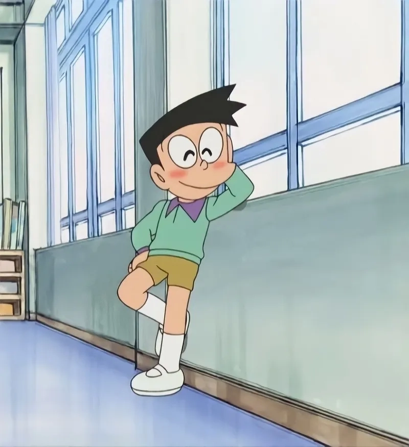 Hình ảnh Suneo ngầu thể hiện cá tính riêng biệt