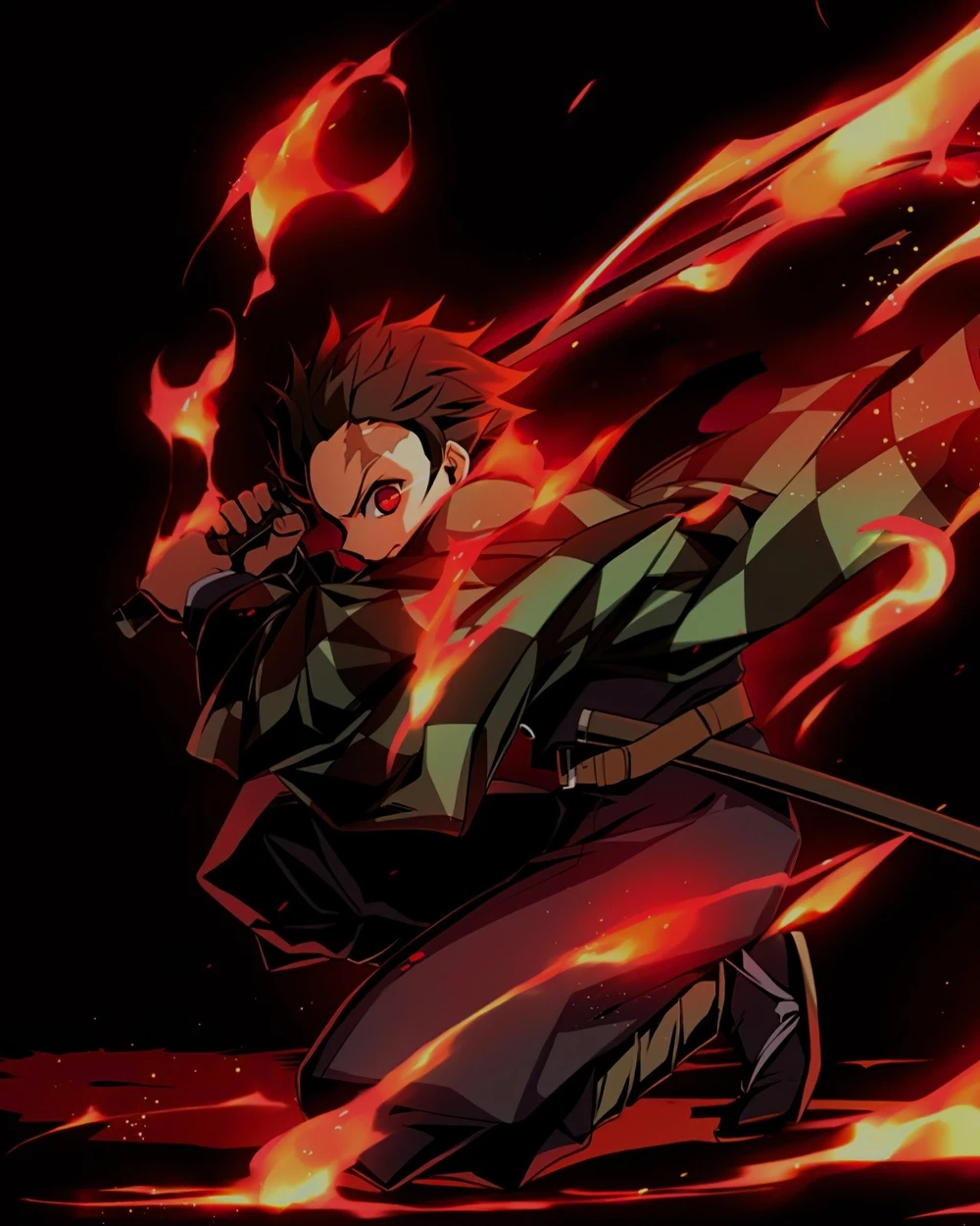 Tanjiro Kimetsu no Yaiba anh hùng kiên cường tỏa sáng
