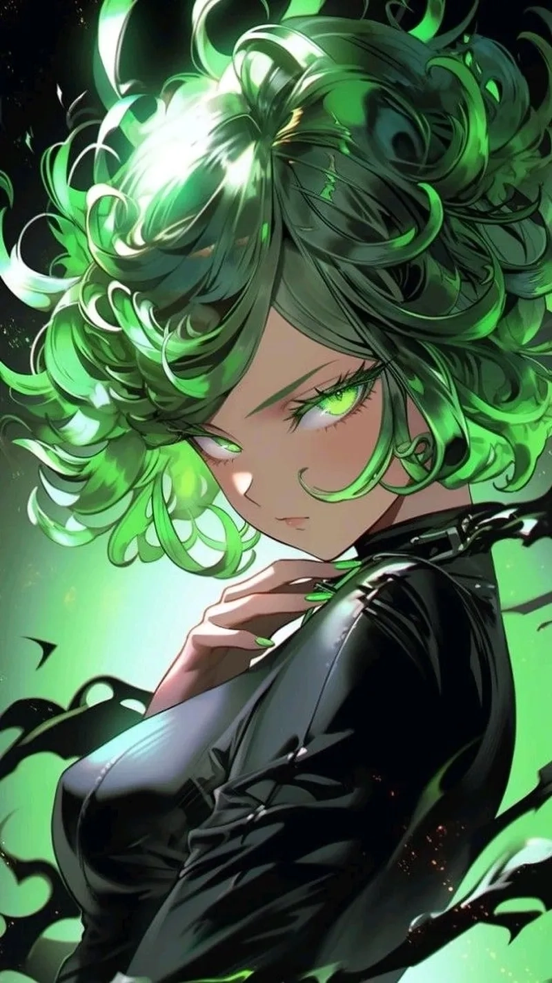 Vẽ Tatsumaki minh họa chi tiết thần thái ấn tượng