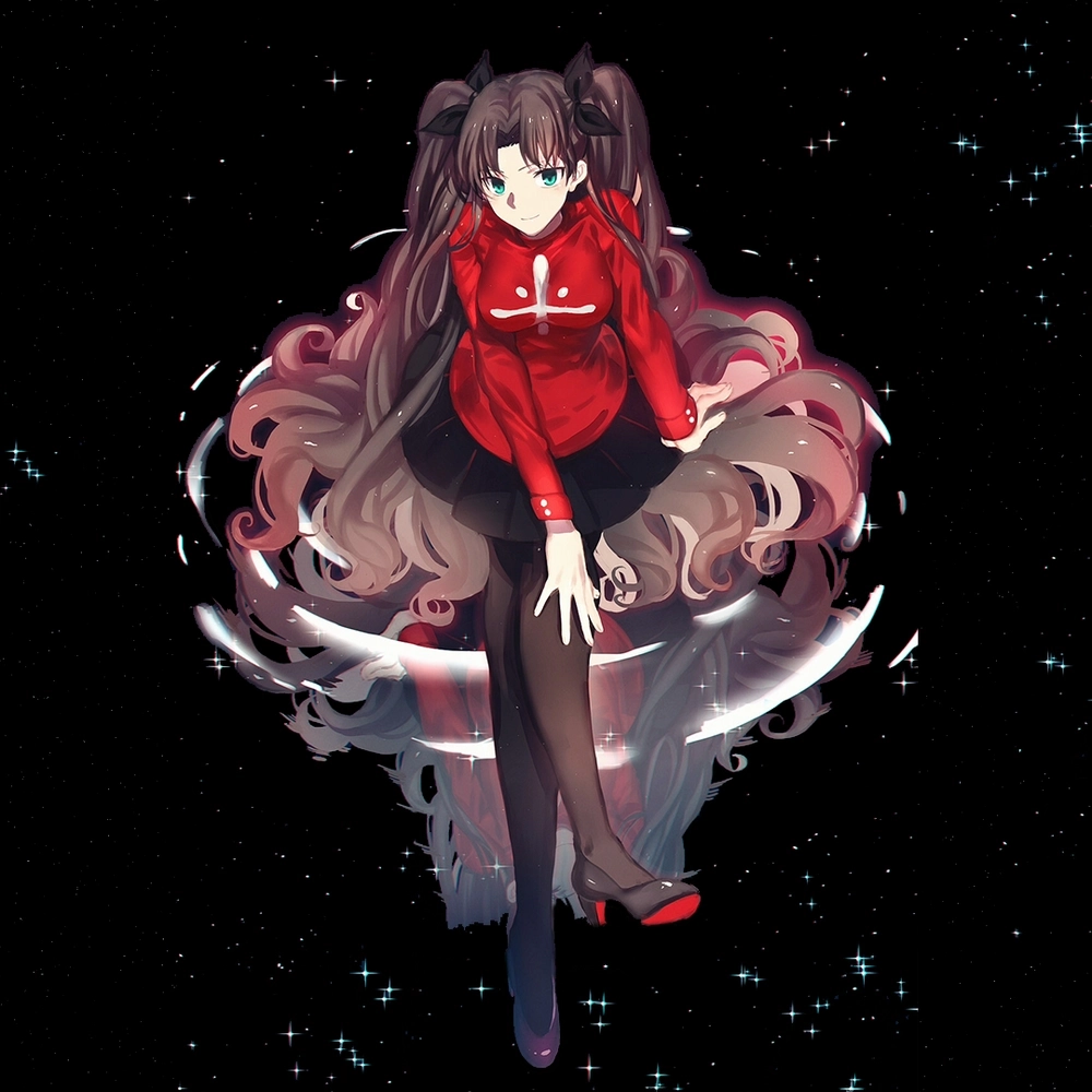 Anime Rin Tohsaka hình ảnh sống động và chân thực