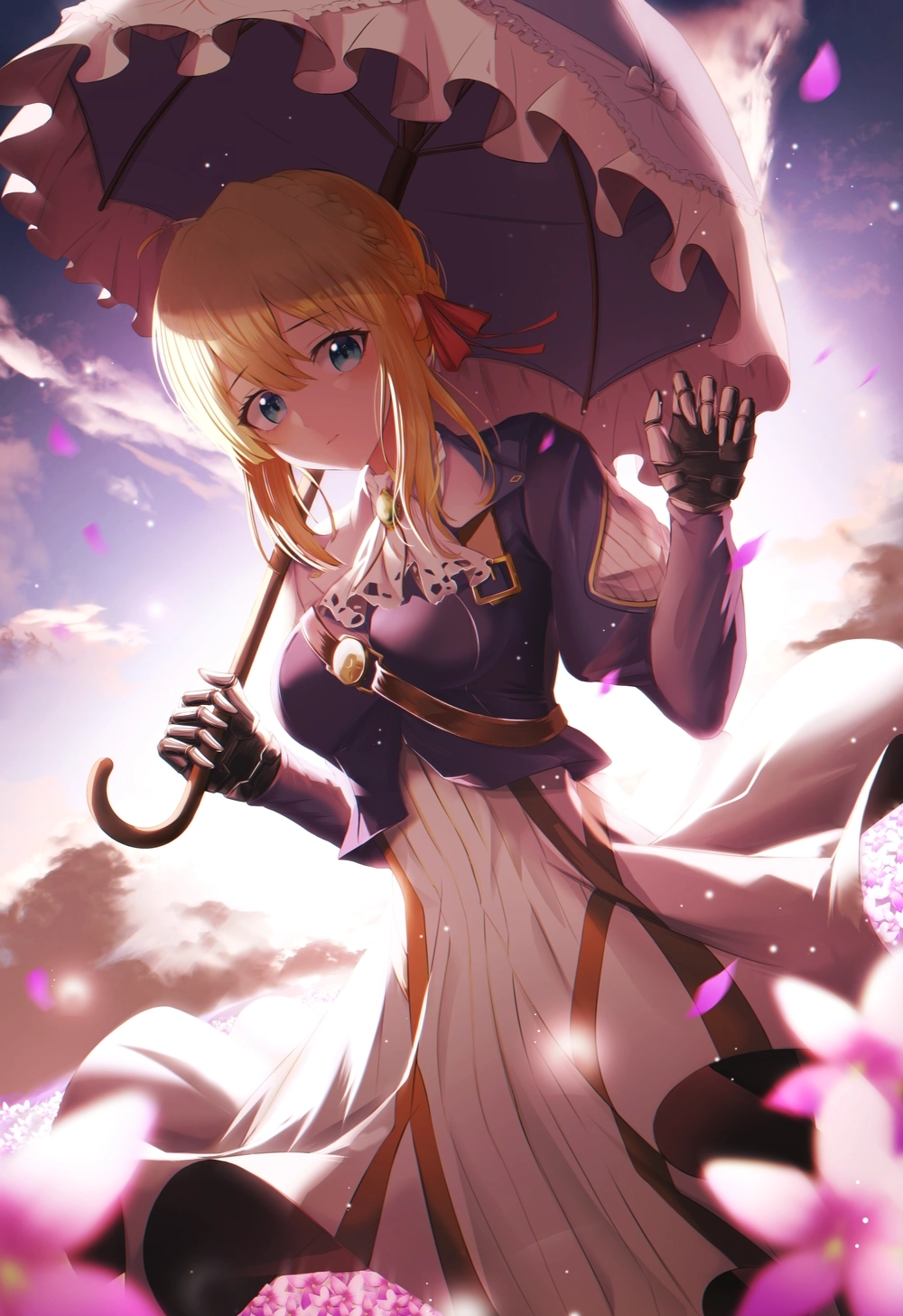 Búp bê ký ức Violet Evergarden nhân vật đầy xúc động