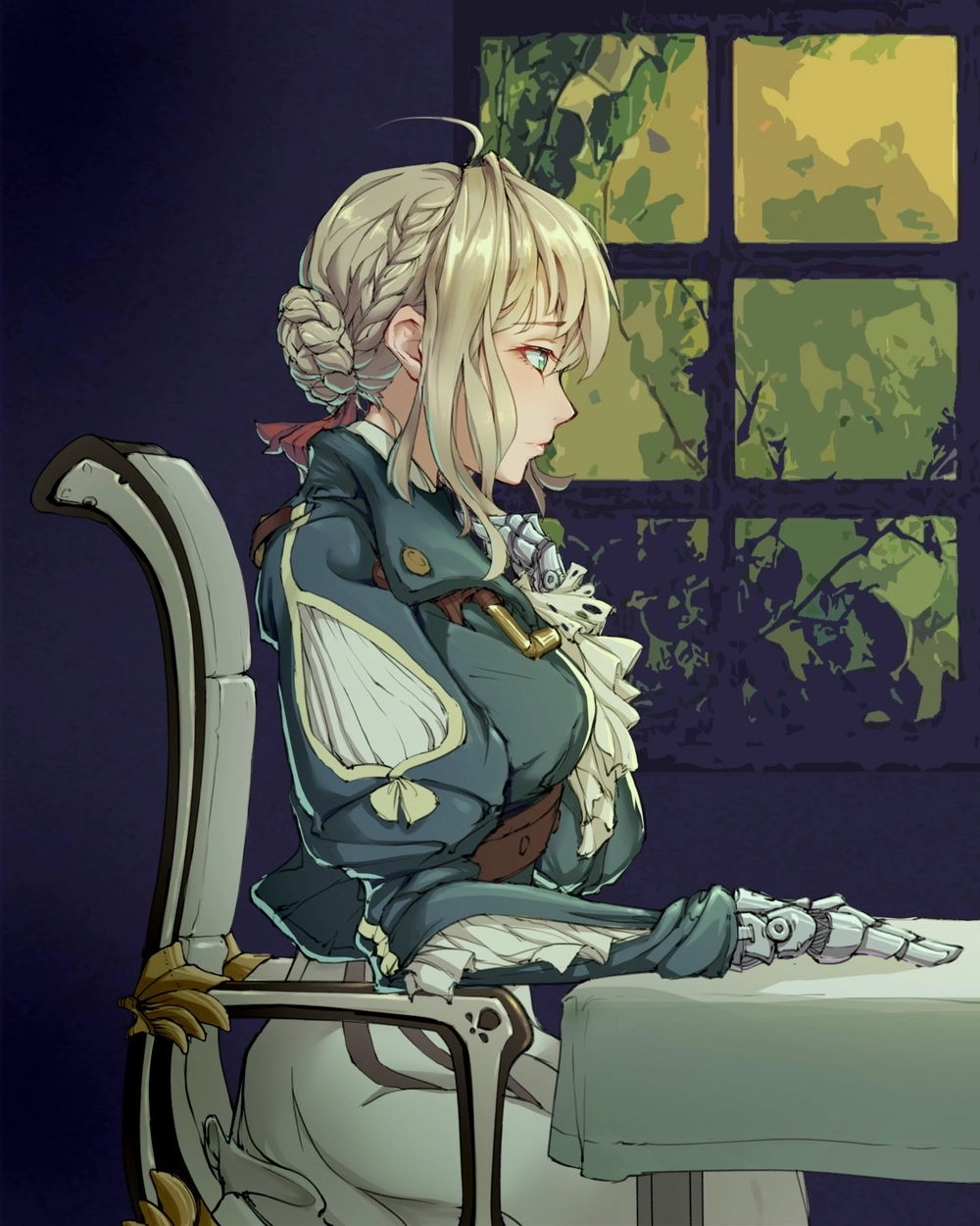 Violet Evergarden 4k hình ảnh sắc nét và chân thực