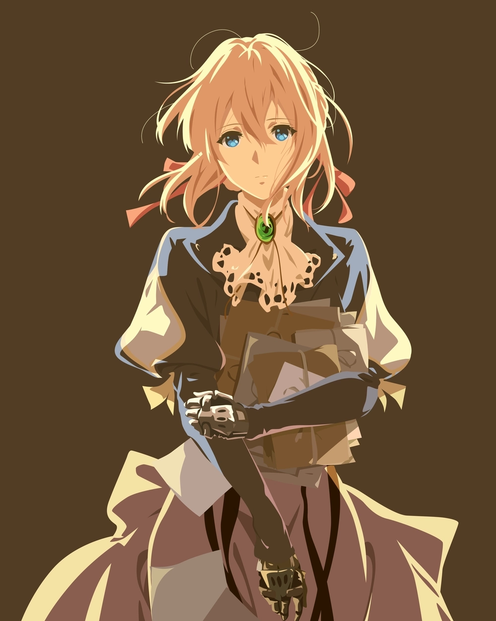 Ảnh Violet Evergarden 4k sắc nét đầy cuốn hút