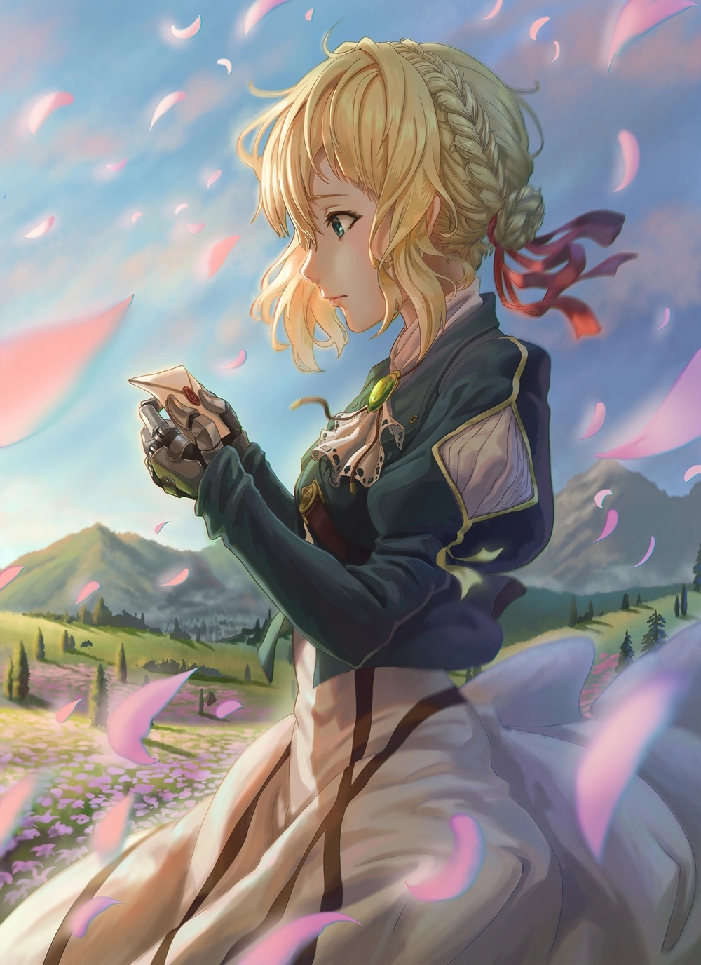 Cảm nghĩ về nhân vật Violet Evergarden 