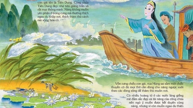 Tóm tắt truyền thuyết Chử Đồng Tử và Tiên Dung 