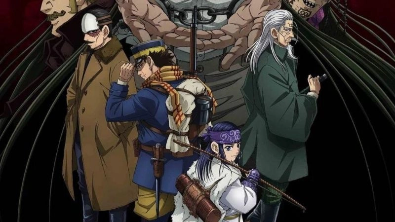 Tóm tắt anime Golden Kamuy và cuộc truy lùng kho báu 