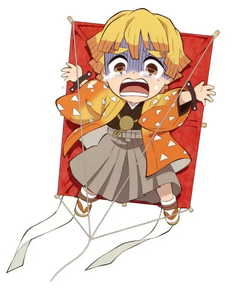 Thưởng thức Zenitsu chibi cute siêu dễ thương
