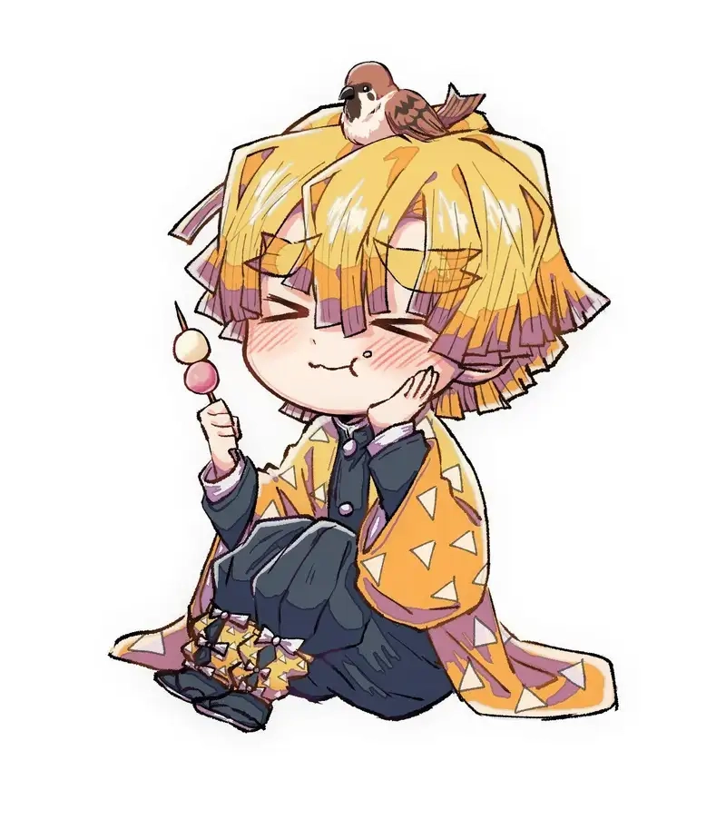 Xem Zenitsu chibi dễ thương phiên bản fan yêu thích
