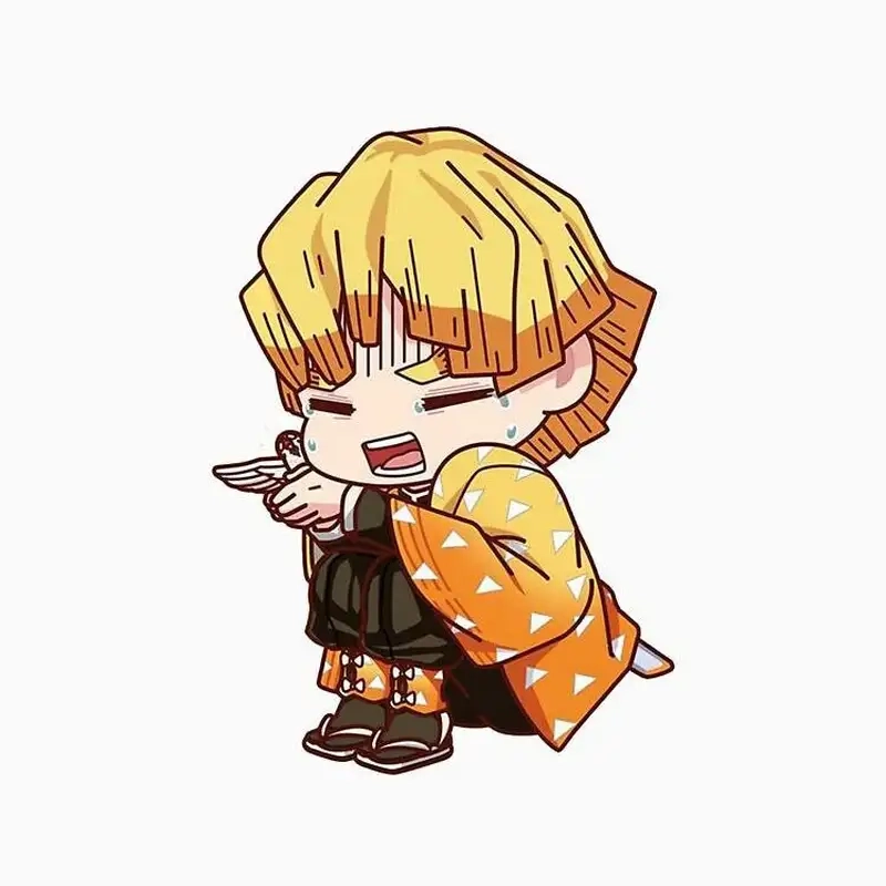 Ngắm hình chibi Agatsuma Zenitsu sáng tạo mới