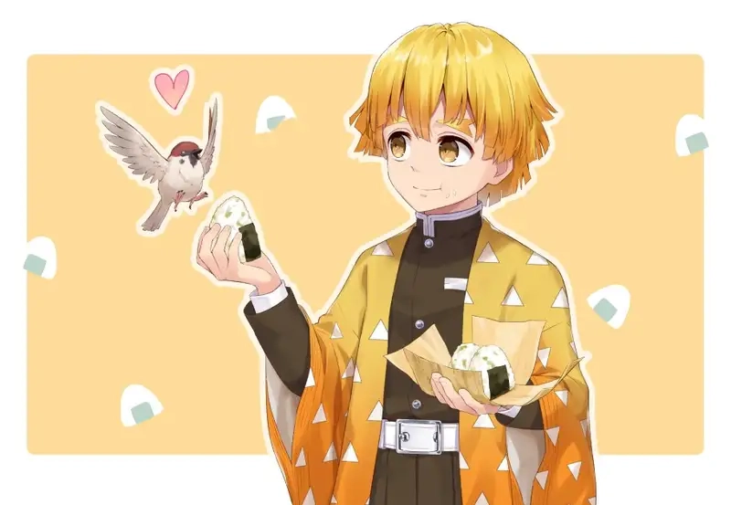 Khám phá ảnh chibi Zenitsu dễ thương đáng yêu