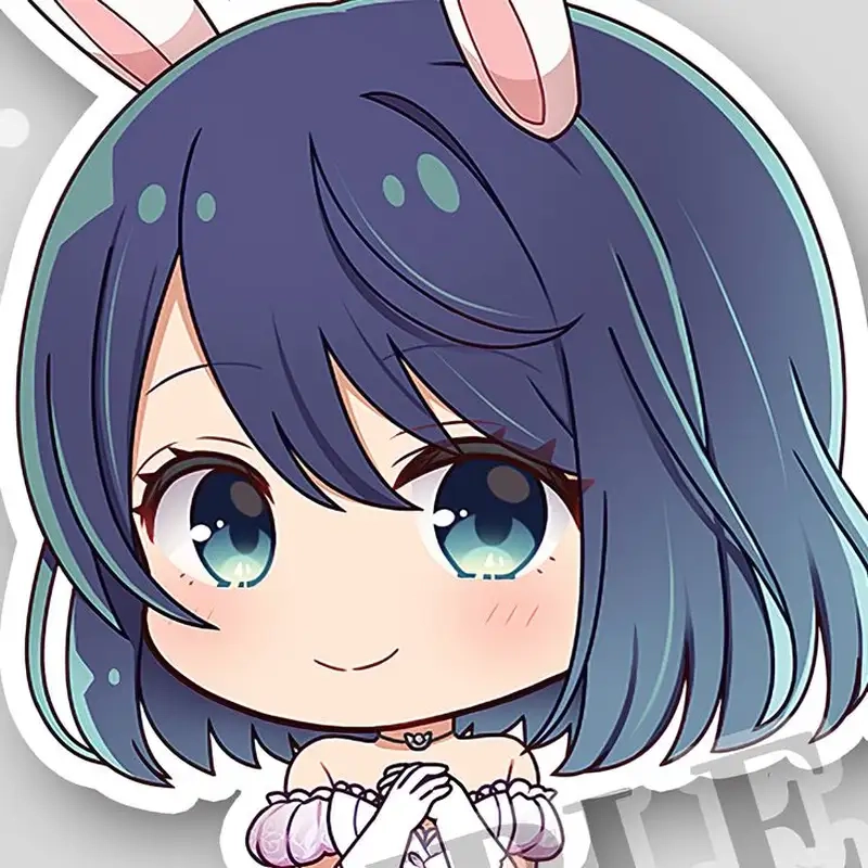 Tải hình nền chibi Akane Kurokawa dễ thương