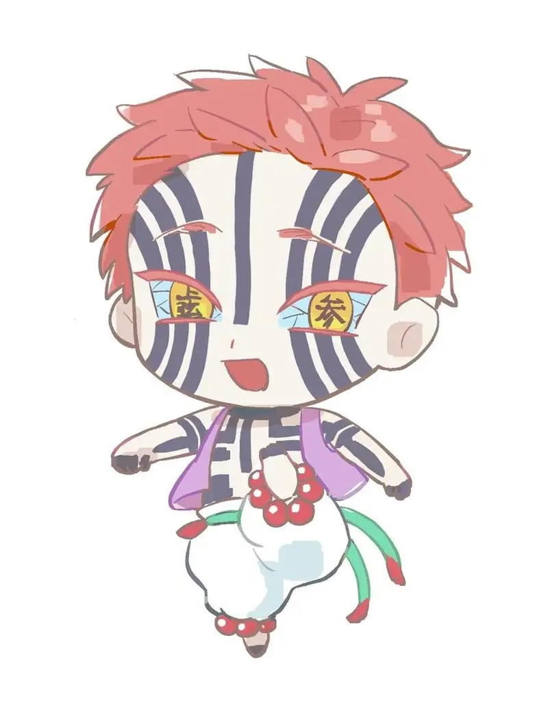 Tận hưởng Akaza chibi đẹp mắt và đầy sắc nét