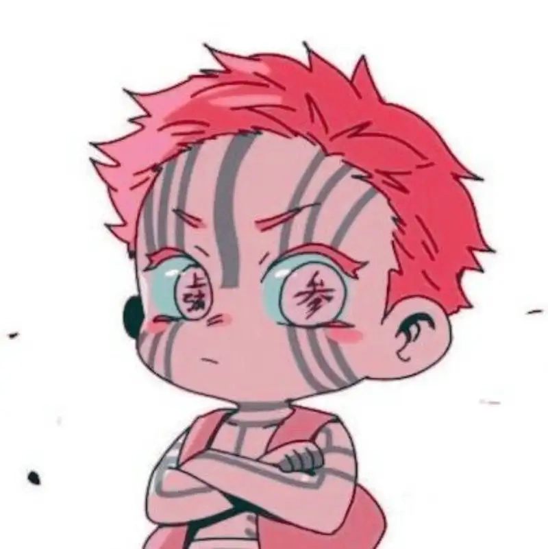 Trải nghiệm Akaza chibi phong cách anime sáng tạo