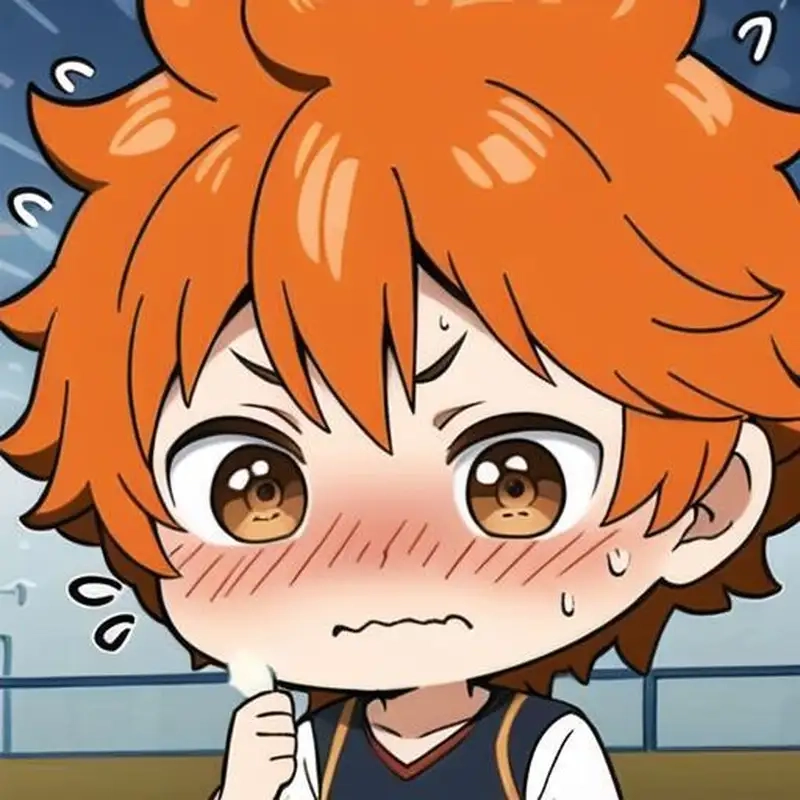 Dáng vẻ Ảnh chibi Hinata Shōyō khiến fan Haikyuu mê mẩn