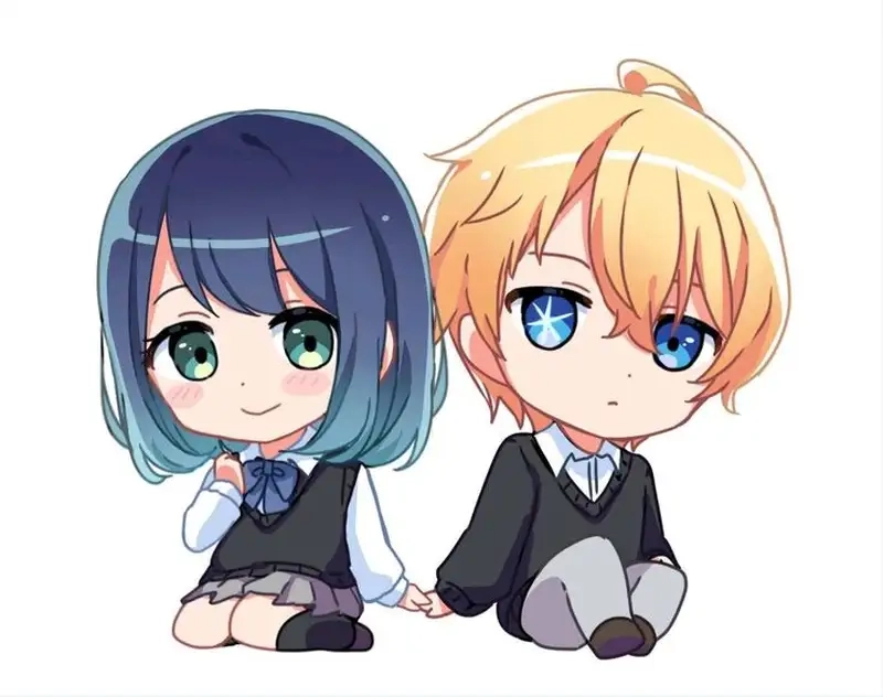 Ngắm chibi Aqua Hoshino đẹp mọi góc nhìn