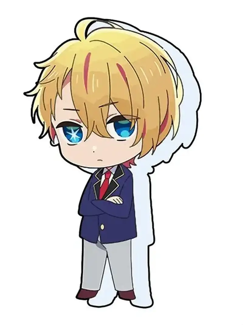 Chiêm ngưỡng hình chibi Aqua Hoshino Oshi no Ko đáng yêu