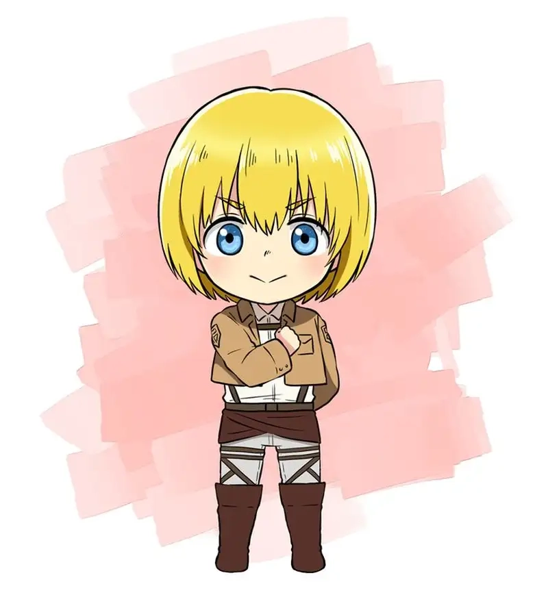 Trải nghiệm chibi Armin Arlert Attack on Titan đáng yêu